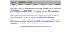 Desktop Screenshot of energysupplylogistics.com